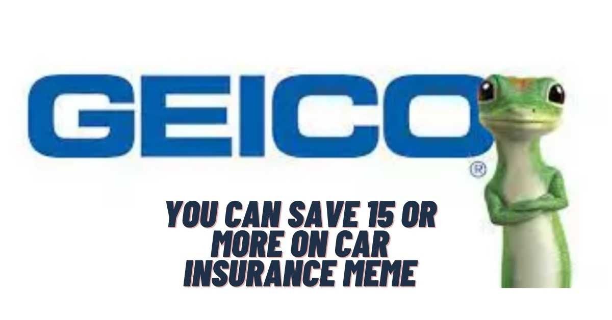 You Can Save 15 Or More On Car Insurance Meme